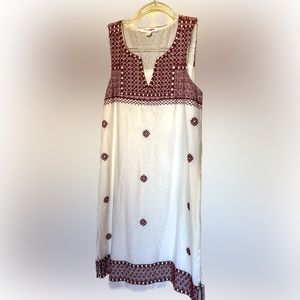 Linen dress boho design beach southwest vibes